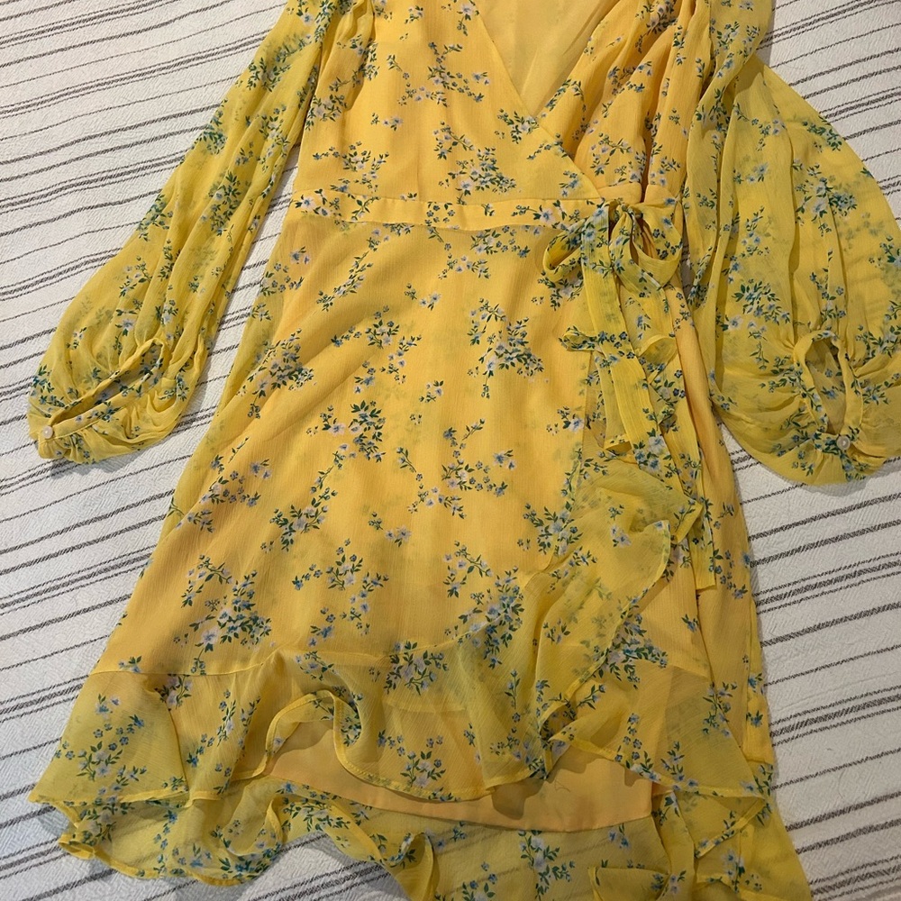 Banana Republic Yellow Dress